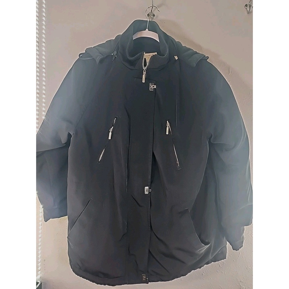Westbound Petites, winter jacket,‎ women's size PL, zip, pockets, Hood